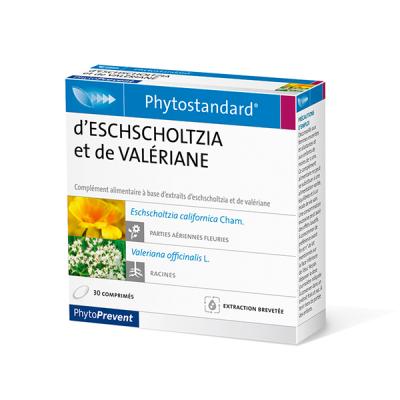PHYTOSTANDARD PHYTOPREVENT  eschscholtzia val&eacute;riane bo&icirc;te 30 comprim&eacute;s