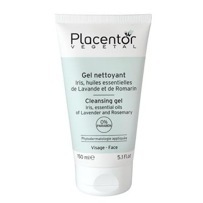 PLACENTOR  vegetal Gel Nettoyant - Visage - Tous Types de Peaux, 150ml