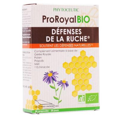 PHYTOCEUTIC ProRoyal bio D&eacute;fenses de la ruche 20 ampoules de 10ml