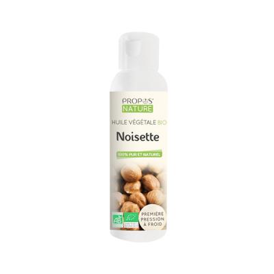 PROPOS NATURE Huile V&eacute;g&eacute;tale de Noisette Bio - 100 ml - Propos'Nature