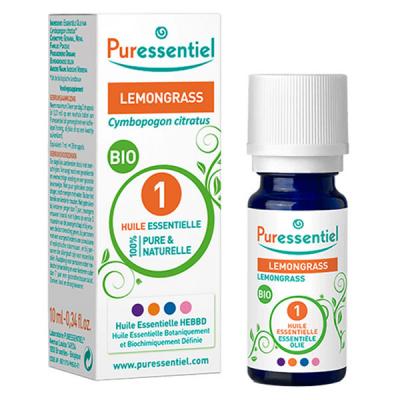 PURESSENTIEL  Huile essentielle de Lemongrass flacon 10 ml