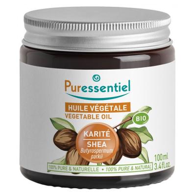 PURESSENTIEL  Nouveau : Beurre de Karit&eacute; Bio** 100 ml - Pot 100 ml