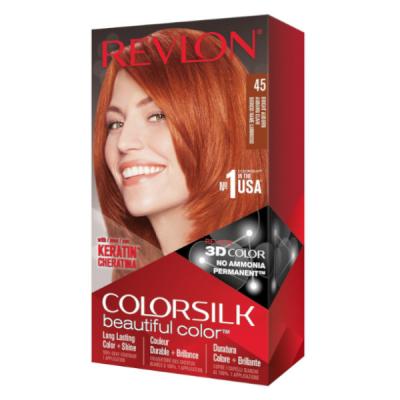 REVLON  Colorsilk Coloration Permanente N&deg;45 Auburn Lumineux