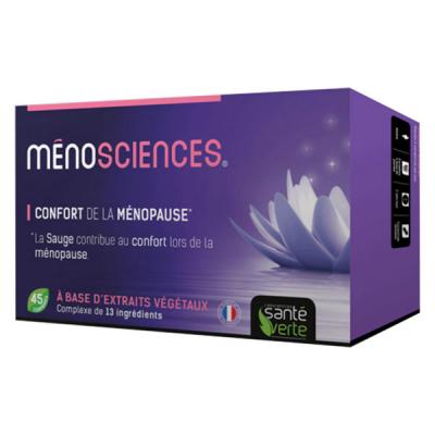 SANTE VERTE Sant&eacute; verte meno'sciences bouff&eacute;es de chaleur 45 comprim&eacute;s