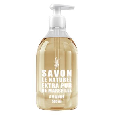 SAVON LE NATUREL  savon extra pur de marseille amande 500ml 