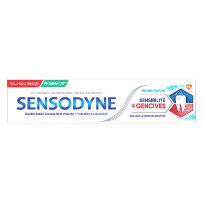 SENSODYNE  Dent Gencive Menth 75ml