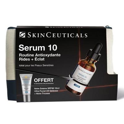 SKINCEUTICALS  Serum 10 Coffret Eclat 30ml + Ultra Facial UV Defense Spf50 1