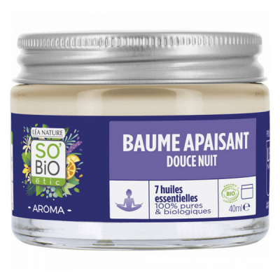 LEA NATURE SO BIO ETIC So'Bio &Eacute;tic Aroma Baume D&eacute;tente Sommeil Bio 40ml