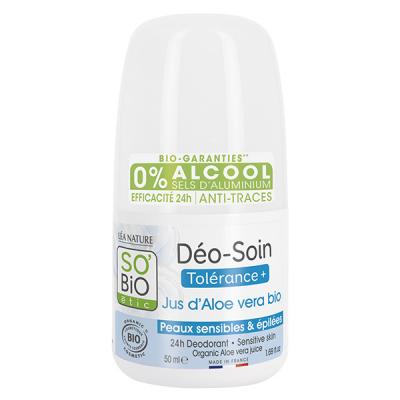 Deodorant peaux sensibles peaux epilees - Aloe Vera - 50 ml