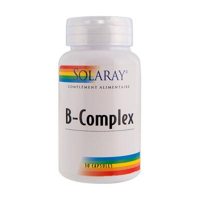 SOLARAY  B-Complex 50 Capsules - Pot 50 capsules