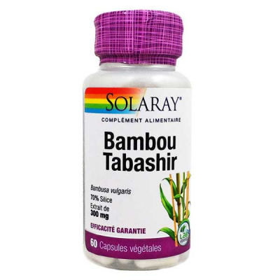 SOLARAY  Silice Bambou 300mg 60 capsules 