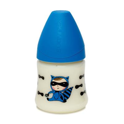 SUAVINEX Biberon super h&eacute;ros-bleu 150ml