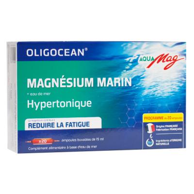 OLIGOCEAN  Aquamag Programme 20 Ampoules de 15 ml - Bo&icirc;te 20 ampoules
