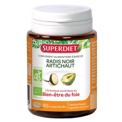 SUPERDIET  Radis Noir Artichaut Bio