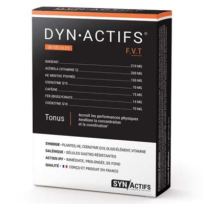 ARAGAN SYNACTIFS DYNActifs tonus bo&icirc;te de 30 g&eacute;lules