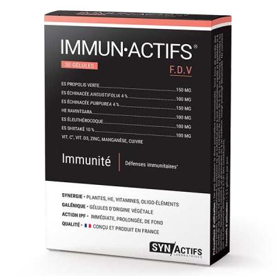 ARAGAN SYNACTIFS IMMUNActifs d&eacute;fenses immunitaires bo&icirc;te de 30 g&eacute;lules