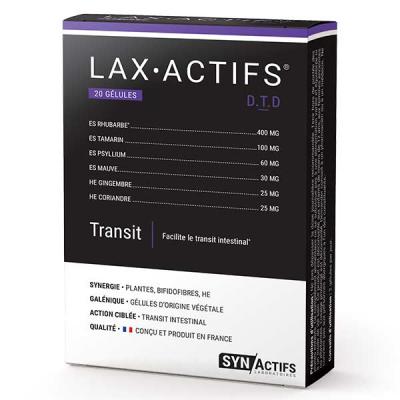 ARAGAN SYNACTIFS Transit Actifs Transit g&eacute;lules x 20