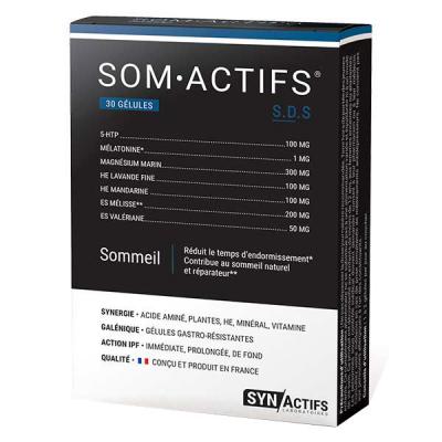 ARAGAN SYNACTIFS SOMActifs sommeil bo&icirc;te de 30 g&eacute;lules