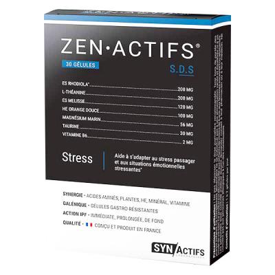 ARAGAN SYNACTIFS ZENActifs stress bo&icirc;te de 30 g&eacute;lules