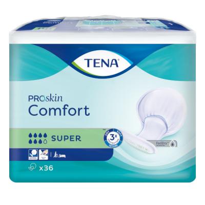 TENA  Proskin Comfort Protection Absorbante Super 36 unit&eacute;s