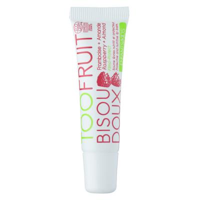 TOOFRUIT  Bisou Doux Baume L&egrave;vres Framboise Amande 10 ml - Tube 10 ml