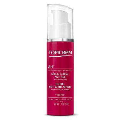 TOPICREM  AH3 - S&eacute;rum Global Anti-&acirc;ge &agrave; l'Acide Hyaluronique, 30ml