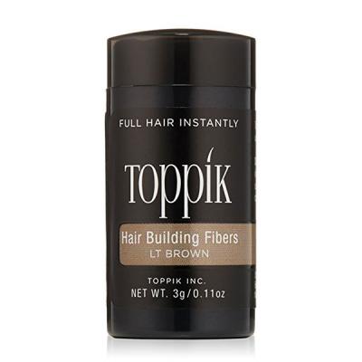 TOPPIK Fibres capillaires densifiantes 12g- teinte : Ch&acirc;tain clair