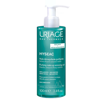 URIAGE  Hys&eacute;ac - Huile d&eacute;maquillante purifiante 100ml