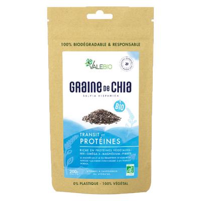 VALEBIO  Super food Graine de Chia sachet 200g