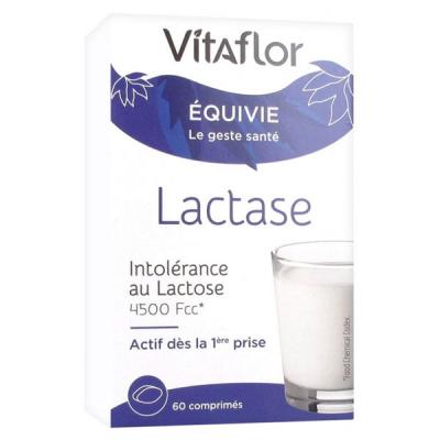 VITAFLOR  &Eacute;quivie Lactase 60 comprim&eacute;s