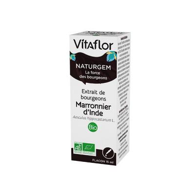 VITAFLOR  Extrait de Bourgeons Bio Marronnier d&acute;Inde 15 mL