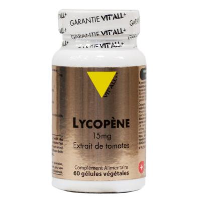 VIT ALL+ Vit'All+ Lycopene Extraits de Tomate 15mg 60 G&eacute;lules