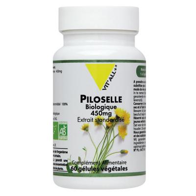 VIT ALL+ Vit'all+ Piloselle 450mg Bio 60 g&eacute;lules v&eacute;g&eacute;tales 