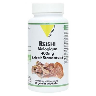 VITALL+ Reishi Bio 400mg 60 G&eacute;lules Vit'All+