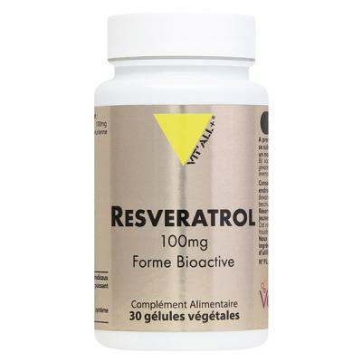 VIT ALL+ Vit'all+ Resv&eacute;ratrol 100mg 30 g&eacute;lules v&eacute;g&eacute;tales