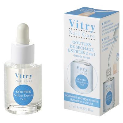 VITRY  Nail Care Gouttes de S&eacute;chage Express 2en1 10 ml