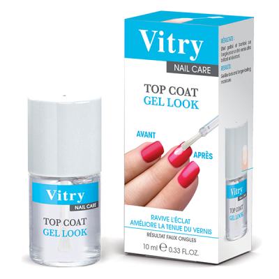 VITRY  Nail Care Top Coat Gel Look 10ml