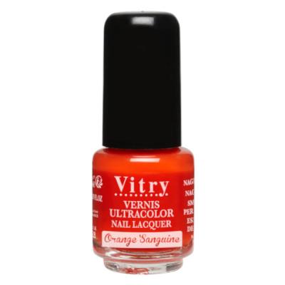 VITRY  Vernis &agrave; Ongles N&deg;28 Orange Sanguine 4ml