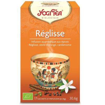 YOGI TEA  Infusion Reglisse 17 Sachets