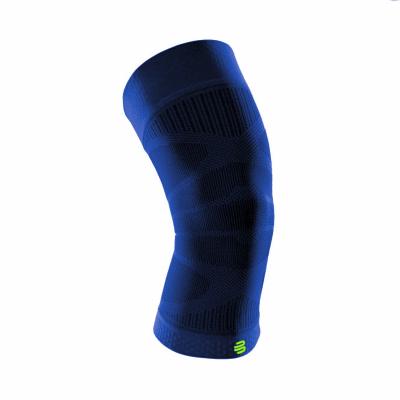 BAUERFEIND  Sports Compression Knee Support Genouill&egrave;re-bleu Fonc&eacute;