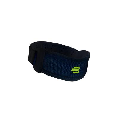 BAUERFEIND  Sports Knee Strap Bandage Patella-Noir,Bleu Fonc&eacute;