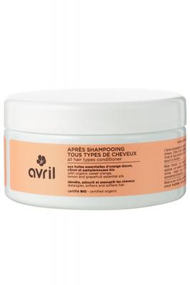 AVRIL COSMETIQUE Avril - Avril - Apr&egrave;s-shampooing tous types de cheveux 200 ml - BIO