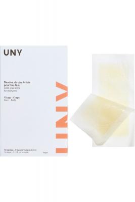 UNY Bandes de cire froide d&acute;&eacute;pilation pour tou.te.s - 
