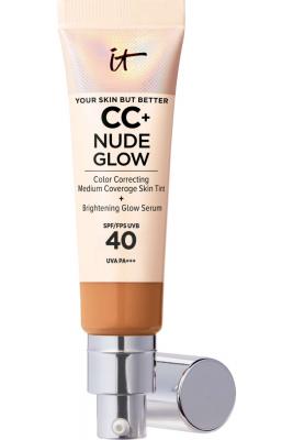 IT COSMETICS  Cc+ Cream Nude Glow L&eacute;ger + Glow S&eacute;rum Spf40 32 ml Tan