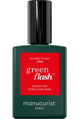 MANUCURIST Collection de vernis Green Flash Solar Therapy - Lava - 