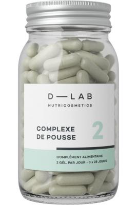 D LAB NUTRICOSMETICS Complexe de Pousse - 1 mois Nutrition intense & Activit&eacute; du bulbe