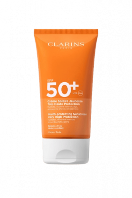 CLARINS Cr&egrave;me solaire jeunesse tr&egrave;s haute protection SPF 50+ - 