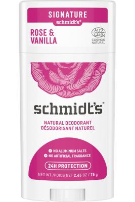 SCHMIDT S Schmidt's D&eacute;odorant Stick Rose + Vanille, 75g