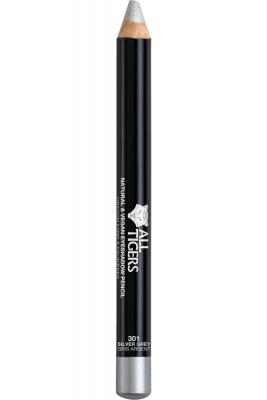 ALL TIGERS  - Fard &agrave; paupi&egrave;res naturel&vegan GRIS ARGENT 301 3 g