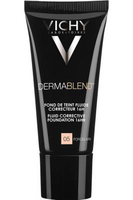 VICHY DERMABLEND fond de teint fluide correcteur 16h #05-porcelain
